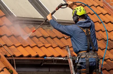 Démoussage et hydrofuge de toiture à Sandaucourt